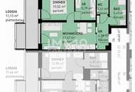 Wohngefühl Simmering. Provisionsfreie komfortable Erstbezugswohnung mit Loggia