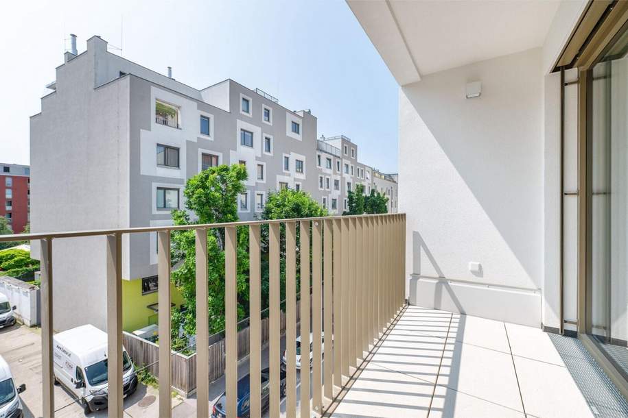 Nahe U4! Erstbezug! Gut aufgeteilte 2-Zimmer-Wohnung mit Loggia im 15. Bezirk!, Wohnung-miete, 1.190,00,€, 1150 Wien 15., Rudolfsheim-Fünfhaus