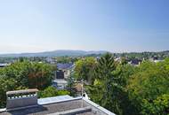 Penthouse-Wohnung | 131 m² Wfl. | 80 m² Dachterrasse mit 270°-Ausblick | PKW-Stellplatz | riesiger Gemeinschaftsgarten | im Zentrum