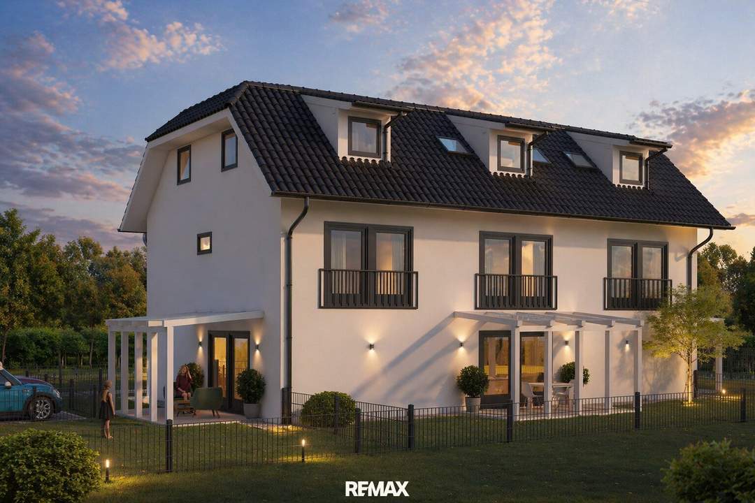 Modernes Neubau Reihenhaus mit Garten, Keller und Parkplatz
