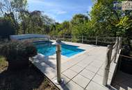 LUXUS-ERSTBEZUG NAHE WIEN: EXKLUSIVE VILLA MIT POOL, DOPPELGARAGE &amp; SONNENGARTEN