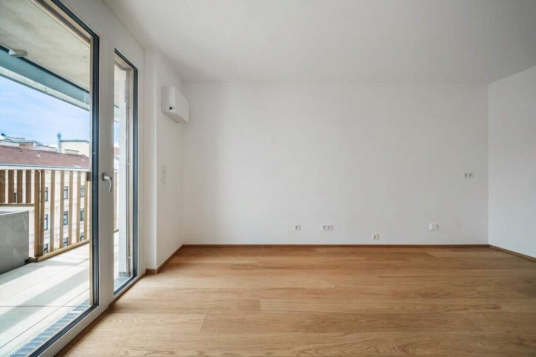 Nachhaltiges Wohnen beim Yppenplatz - Moderne 2-Zimmer-Wohnung mit Loggia