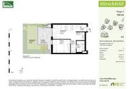 Traumhafte Gartenwohnung in Grünruhelage mit ausgezeichneter Ausstattung - Provisionsfreier Erstbezug im "Hirschfeld"!