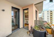 Grünareal „Freie Mitte“ - Wunderschönes Apartment mit Balkon samt Panoramablick im trendigen Nordbahnviertel! Garage verfügbar!
