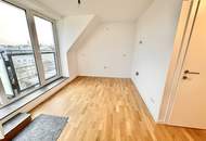 ERSTBEZUG! Exklusive lichtdurchflutete Dachgeschoss-Maisonette mit großzügigen Freiflächen und spektakulärem Weitblick ++ Luxuriöses Wohnen über den Dächern Wiens!