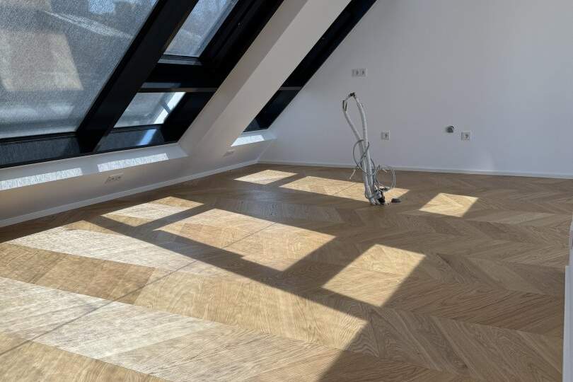 +++Erstbezug lichtdurchflutete 4-Zimmer Dachgeschosswohnung mit Wienblick und Bergblick + Terrasse, Wohnung-kauf, 1.290.000,€, 1020 Wien 2., Leopoldstadt