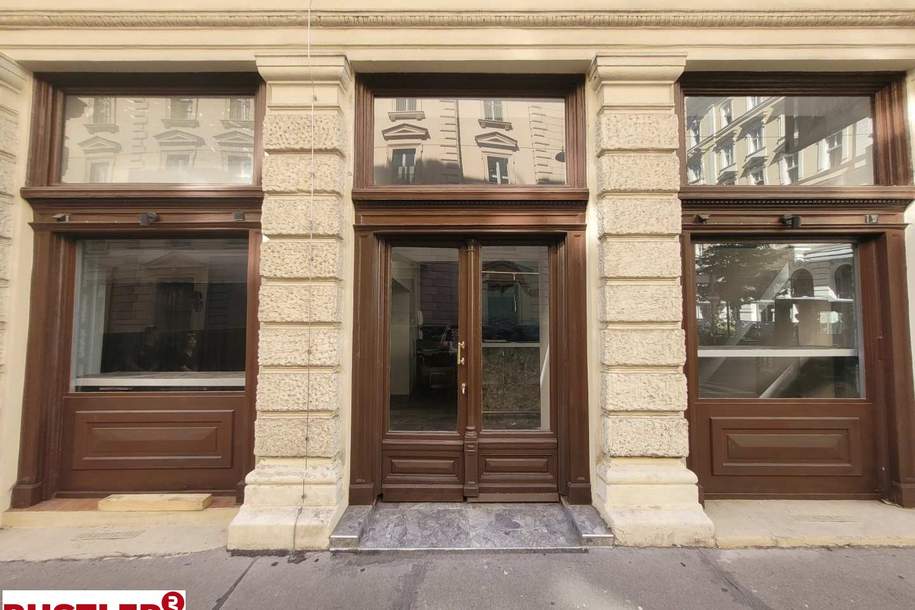 Charaktervolles Geschäftslokal in Toplage – Schellinggasse,1010 Wien, Gewerbeobjekt-miete, 2.827,25,€, 1010 Wien 1., Innere Stadt