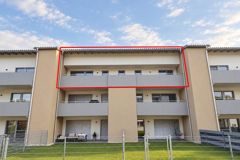 Modernes Neubau-Wohnhighlight mit großzügigem Balkon – Erstbezug in Haag am Hausruck, Wohnung-miete, 1.645,90,€, 4680 Grieskirchen