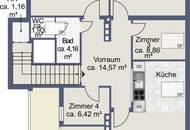 Dachgeschoßwohnung im Zentrum von Amstetten