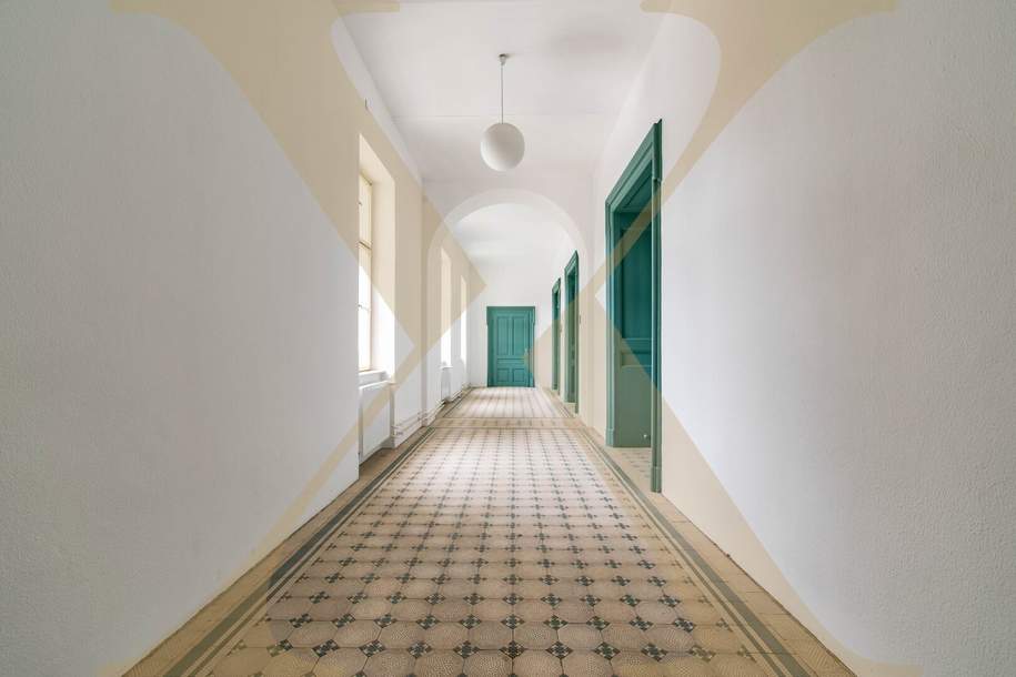 Altbau-Bürofläche im bischöflichen Seminar Melk zu vermieten! Umbau und Sanierung nach Mieterwunsch!, Gewerbeobjekt-miete, 2.428,90,€, 3390 Melk