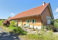 Tolles Landhaus mit angebautem Nebengebäude und Garten in sehr ruhiger und ebener Sonnenlage an einer Sackgasse