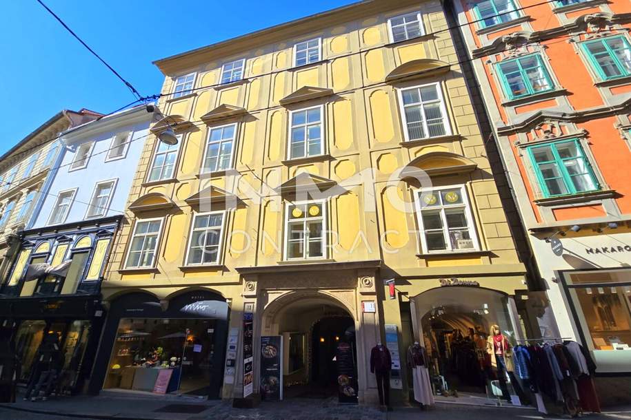 Zentrale INNENSTADTLAGE: 3 Zimmer-Wohnung - Sporgasse 11 - Top 18, Wohnung-miete, 880,80,€, 8010 Graz(Stadt)