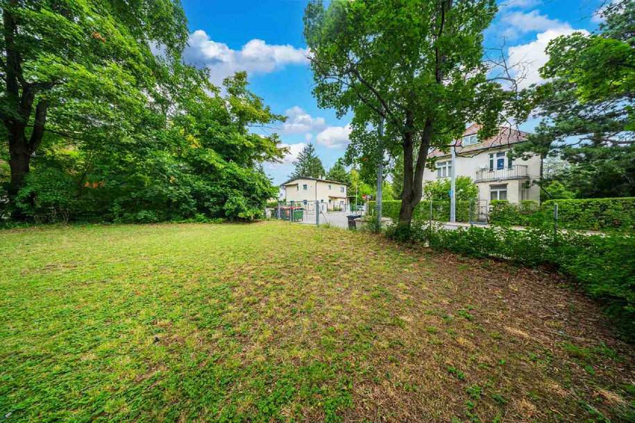 Attraktives Grundstück im begehrten Stadtviertel in Mauer - Ideal für Ihr Eigenheim, Grund und Boden-kauf, 3.327.600,€, 1130 Wien 13., Hietzing