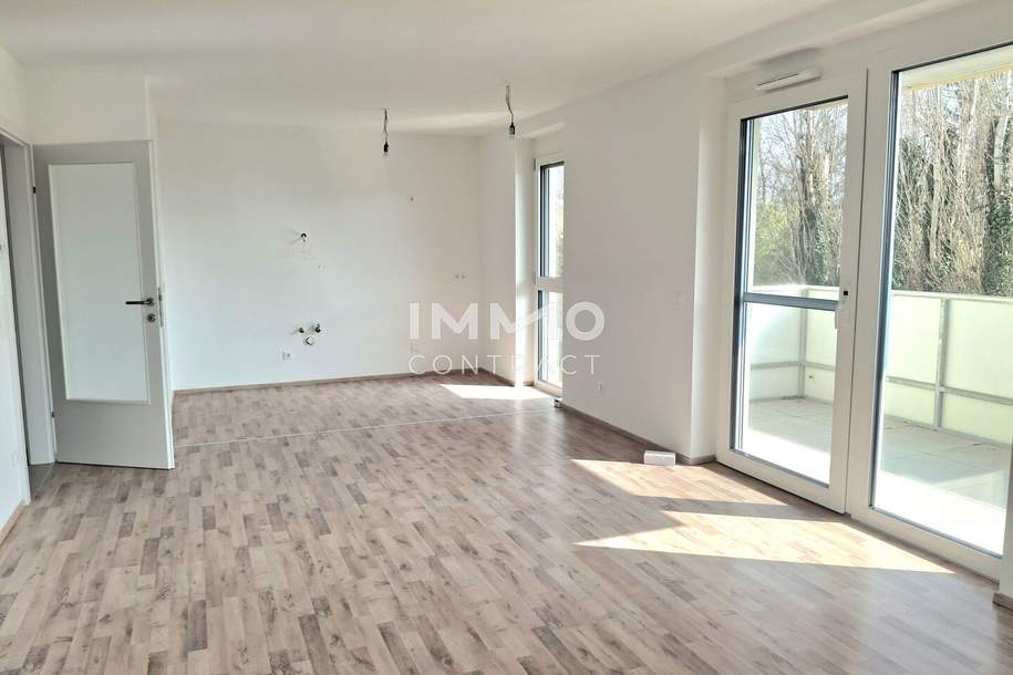 Erstbezug – Moderne 3-Zimmer-Wohnung mit lichtdurchfluteten Räumen, Wohnung-miete, 722,46,€, 7000 Eisenstadt(Stadt)