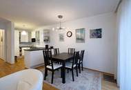 Möblierte 2-Zimmer-Wohnung in den Klagenfurter Stadtvillen mit Westterrasse &amp; Tiefgarage