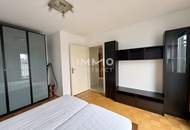 Lichtdurchflutete 2-Zimmer-Wohnung (möbliert) mit großer Terrasse im letzten Liftstock