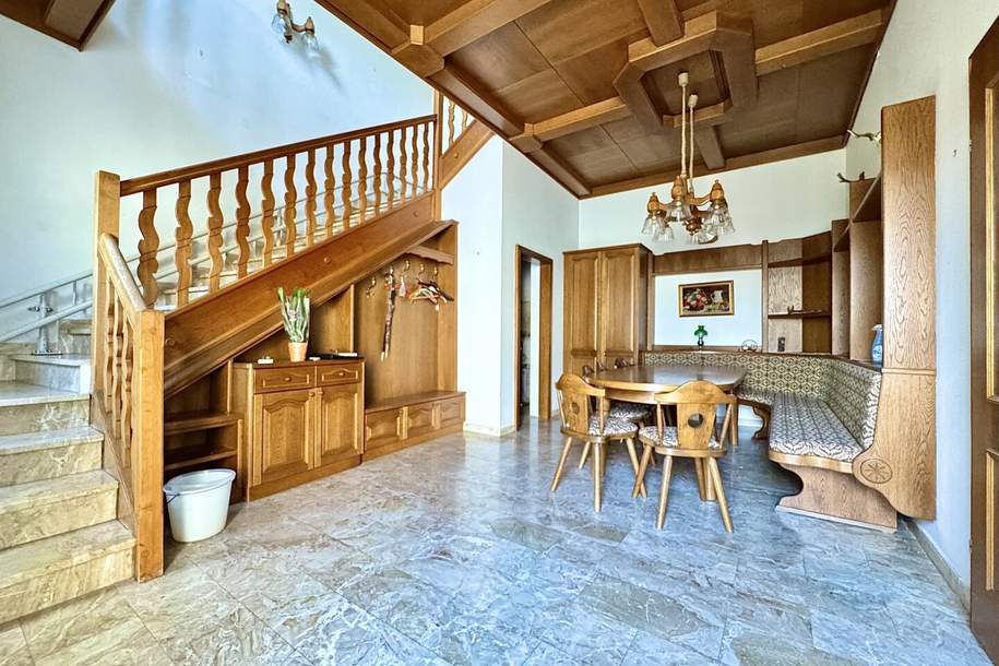 Haus mit ehemaligem Heurigen I GROSSES POTENTIAL I Wohnen + Arbeiten I geräumige Lagerflächen, Haus-kauf, 690.000,€, 2353 Mödling