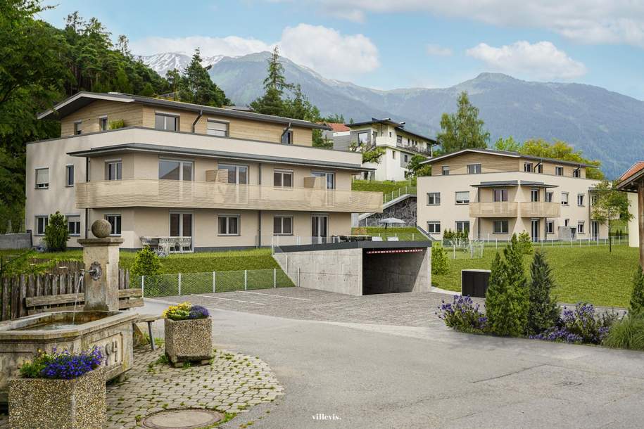 NEUBAUPROJEKT - sonnige 3-Zimmer-Gartenwohnung mit höchster Wohnbauförderung, Wohnung-kauf, 528.810,€, 6414 Imst