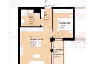 Hofseitige 2-Zimmer-Terrassenwohnung mit zusätzlichem Privatgarten – seltene Gelegenheit!