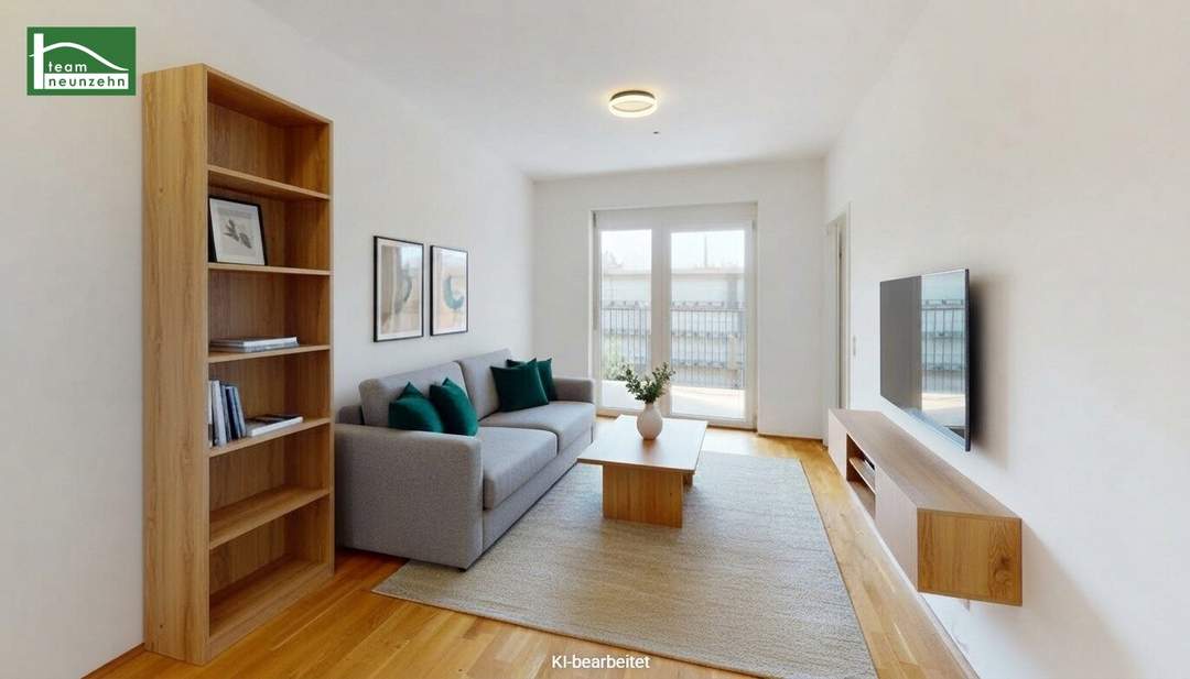 Hochwertige 2-Zimmer-Wohnung im Grazer Bezirk Puntigam - Wohnen im Brauquartier!