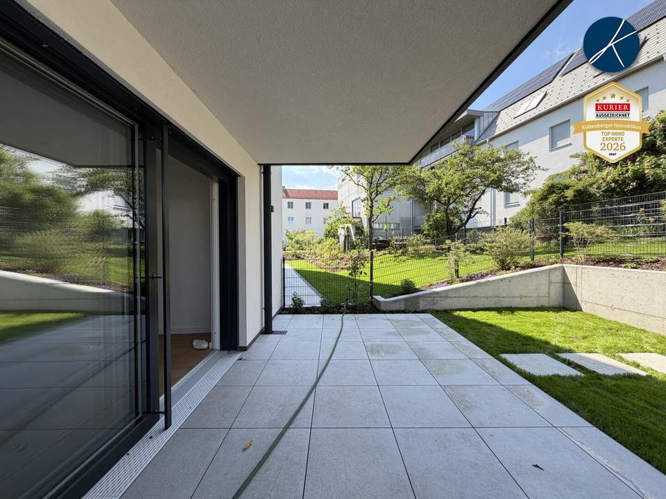 🌻🌼🌺Gartenwohnung mit 58m² Außenflächen (Top 3) - Erstbezug!