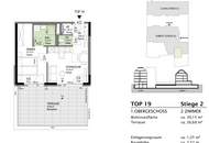 1180! TERRASSENTRAUM im ERSTBEZUG! Schöne 2-Zimmer Wohnung mit toller Terrasse und Tiefgaragenplatz!
