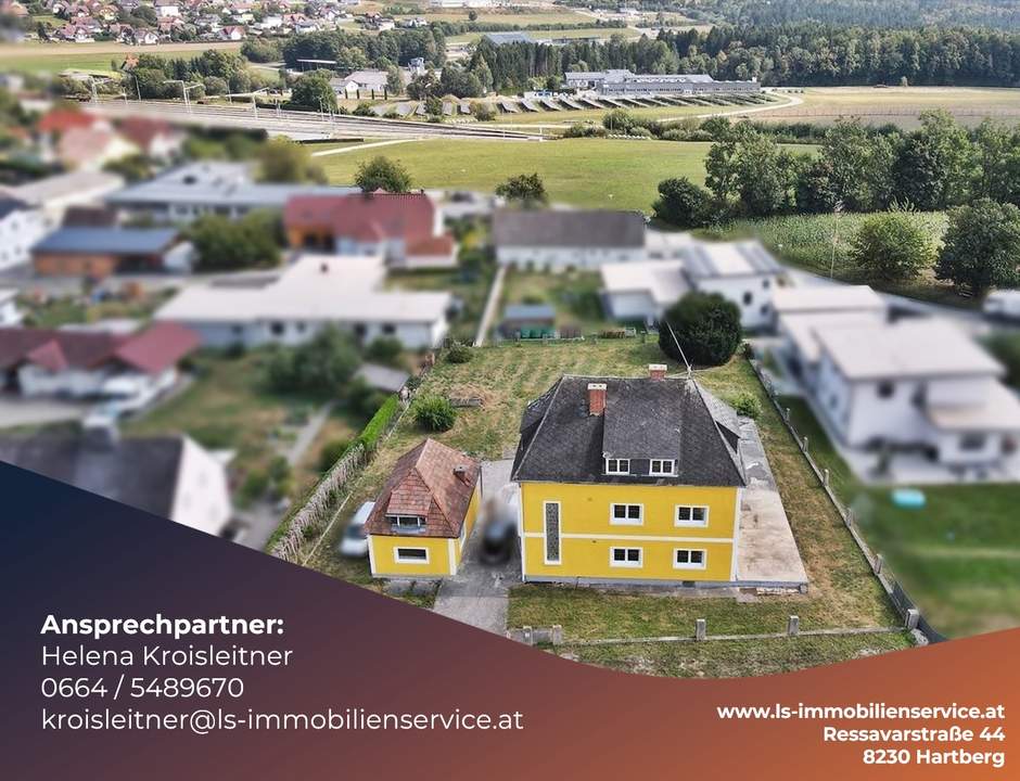 Ruhig gelegenes, sanierungsbedürftiges Mehrfamilienhaus mit großzügigem Grundstück in Friedberg
