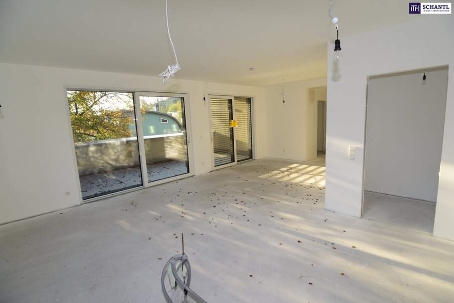 Wohnen im Grünen - Exklusive Neubauwohnung in Graz-Mariatrost mit modernem Komfort und idyllischer Aussicht!, Wohnung-kauf, 749.000,€, 8044 Graz(Stadt)