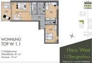 2.Bauabschnitt!!! Wohndomizil Schladming Haus West TOP 1.1 - Hochwertige Neubauwohnung in Zentrumsnähe