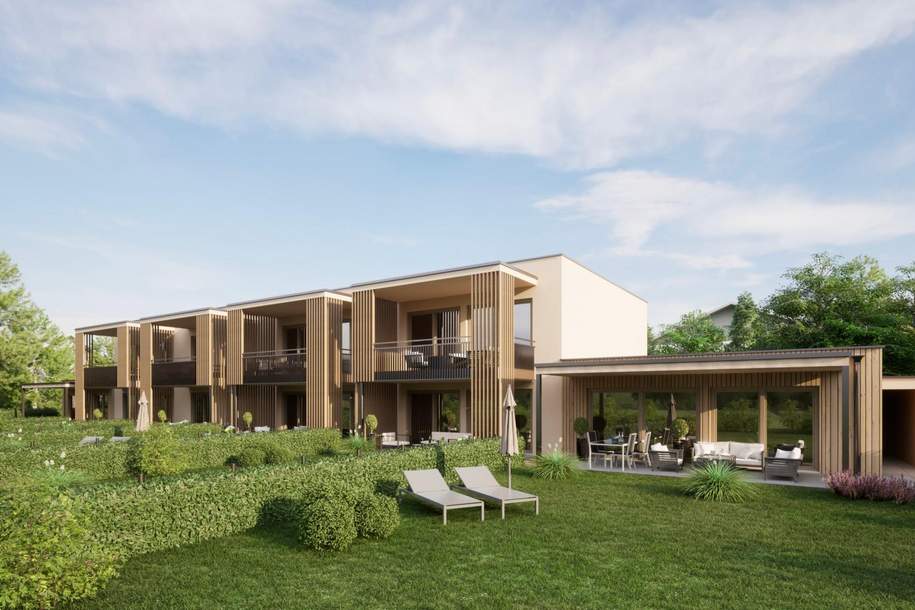 SeeMoment Krumpendorf I Nebauwohnung mit Balkon 7 Gehminuten zum Wörthersee, Wohnung-kauf, 397.900,€, 9201 Klagenfurt Land