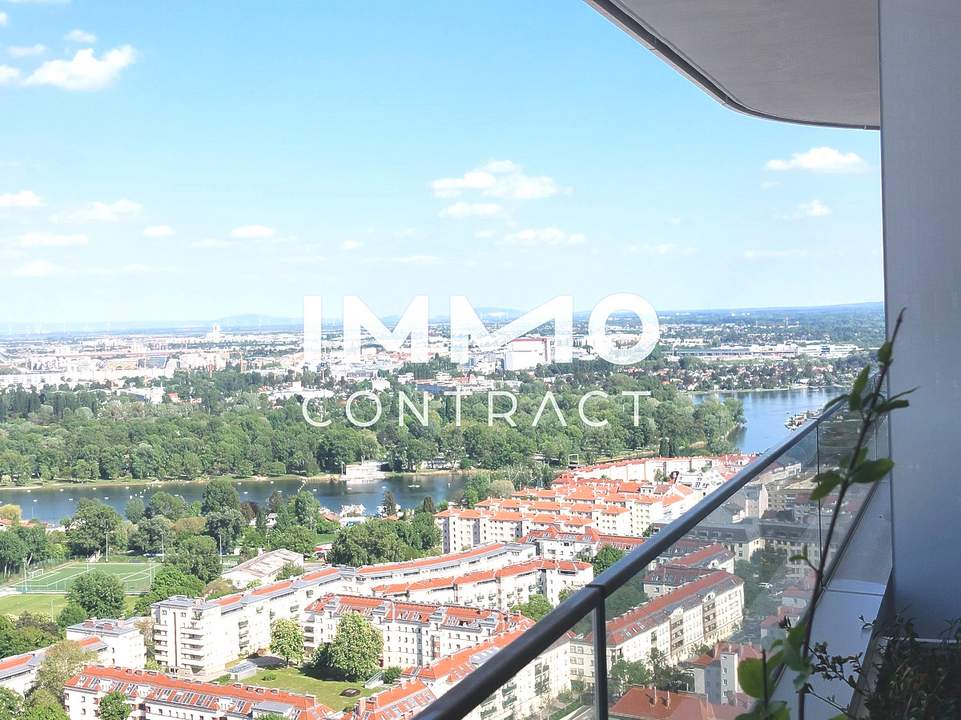 Luxuriös und exklusiv! Sauna, Pool, Fitness. Großer Balkon mit Weitblick Provisionsfrei