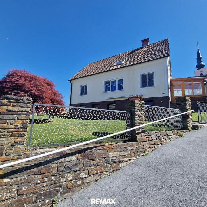 Gepflegtes Haus mit 2 Wohneinheiten, Wintergarten, Brunnen - viel Platz und sofort beziehbar - Nähe Hartberg