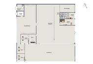 Autohaus mit Werkstatt und befestigten Ausstellungsflächen in Langenwang