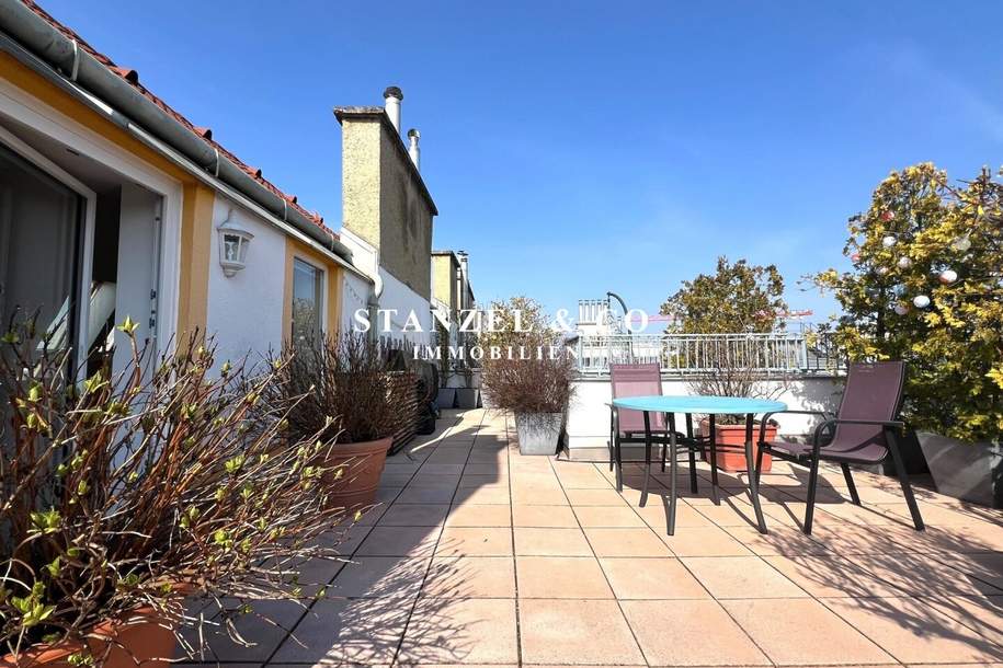 TERRASSENDACHGESCHOSS BEIM ALOIS-DRASCHE-PARK, Wohnung-kauf, 880.000,€, 1040 Wien 4., Wieden