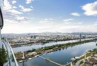 DANUBEFLATS: Premium Living - Edle 2-Zimmer-Wohnung in 40. Stock