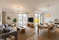 DG-ERSTBEZUG | 3-Zimmer DG-Wohnung mit hofseitiger Terrasse | Ost/West | Fernwärme & Klimaanlage | Fassadenbegrünung | TG-Stellplatz optional | Nachhaltiges Wohnbauprojekt