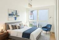 Lichtdurchflutete 3-Zimmer-Neubauwohnung mit Balkon/Loggia nahe dem Mühlwasser