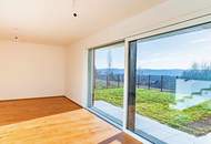 Hochwertige, lichtdurchflutete Doppelhaushälfte mit grandiosem Ausblick und Südwest-Garten