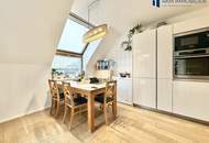 Großzügige 4-Zimmer-Dachgeschosswohnung mit Terrasse und Tiefgaragenplatz in absoluter Ruhelage nahe U-Bahn