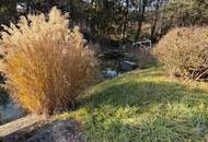 Einzigartiges Baugrundstück mit großem Schwimmteich in Graz