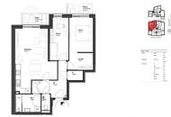 Balkonwohnung I 3 Zimmer I Erstbezug