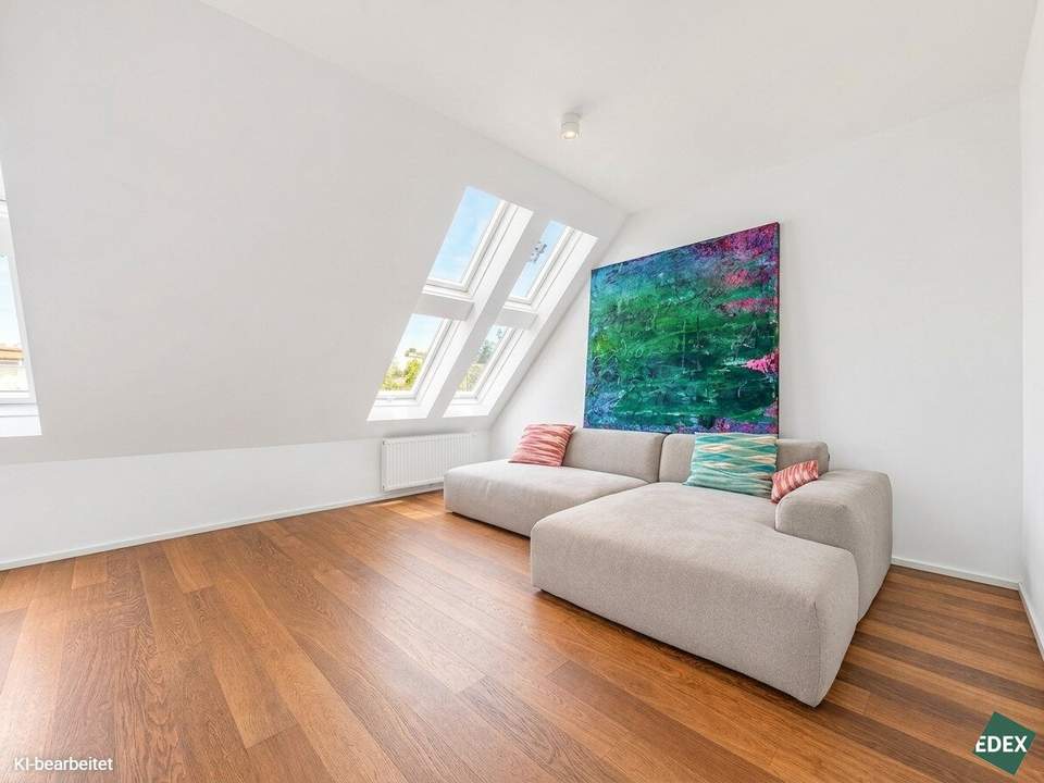 Exklusive Dachgeschosswohnung nahe Schönbrunn | 3 Zimmer möglich | U4 in 100 m