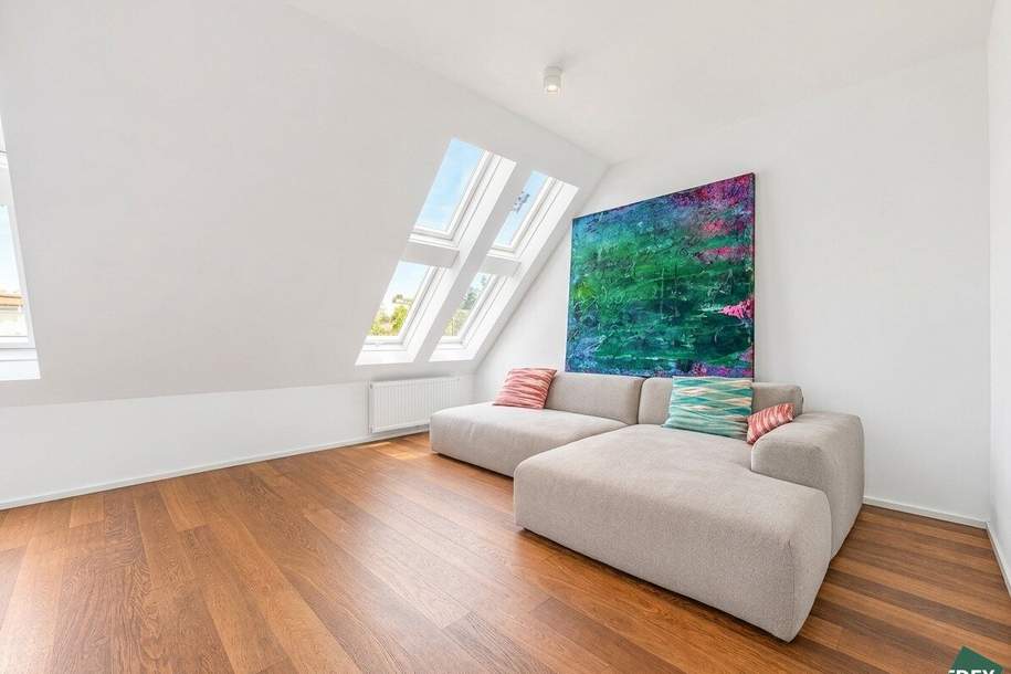 Exklusive Dachgeschosswohnung nahe Schönbrunn | 3 Zimmer möglich | U4 in 100 m, Wohnung-kauf, 429.000,€, 1140 Wien 14., Penzing