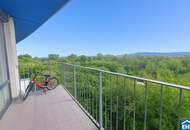 2-Zimmer-Wohnung mit traumhaften Blick ins Grüne und Pool!