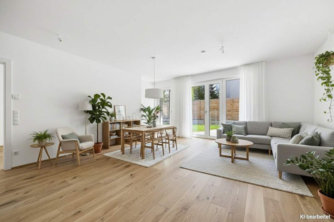 PROVISIONSFREI! Luftig leichte Gartenwohnung in Bestlage | 2 Zimmer | Nächst Innenstadt und Bahnhof