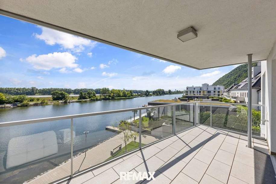 Einzigartig: 4-Zi-Familien-Wohnung mit Wienblick in direkter Waterfront-Lage, Wohnung-kauf, 1.490.000,€, 1190 Wien 19., Döbling