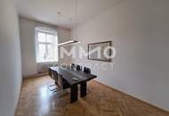 Repräsentatives Büro mit Blick auf den Volksgarten