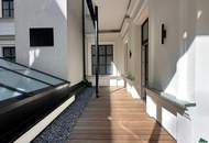 Erstbezug nach Sanierung – Repräsentatives Altbau-Büro nahe Rathaus mit Terrasse