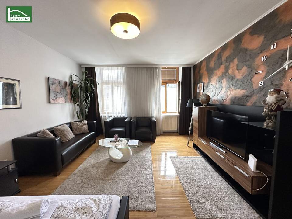 Innenstadt-nahe Lage direkt bei der U1 Vorgartenstraße - Möbliertes Apartment mit Lift im Gebäude! Schlafzimmer in Innenhof-Ausrichtung! - JETZT ZUSCHLAGEN