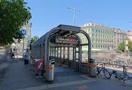 Neubauwohnung mit Süd-Balkon in ruhigen Innenhof und Garage | Einbauküche | U-Bahn- und Donauinselnähe